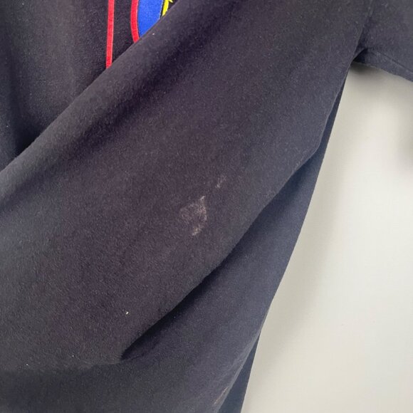 Vintage 90s Disney Dick Tracey Movie Promo TShirt Single Stitch Mens Sz. XL FLAW - Picture 7 of 8